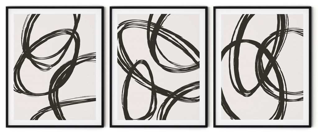 Set of 3 annular waves