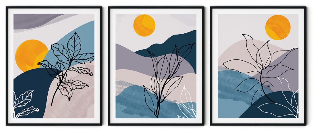 Set of 3 loving plants