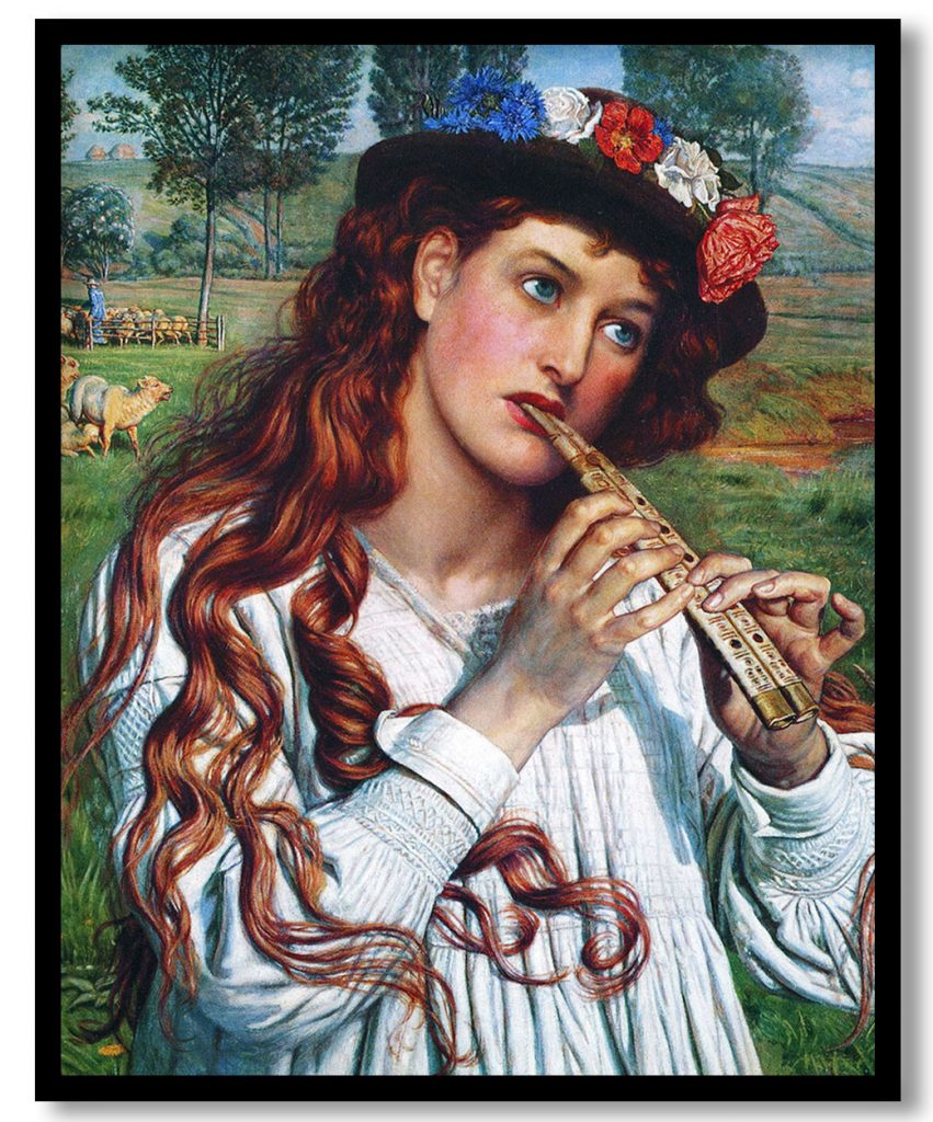 Amaryllis by William Holman Hunt