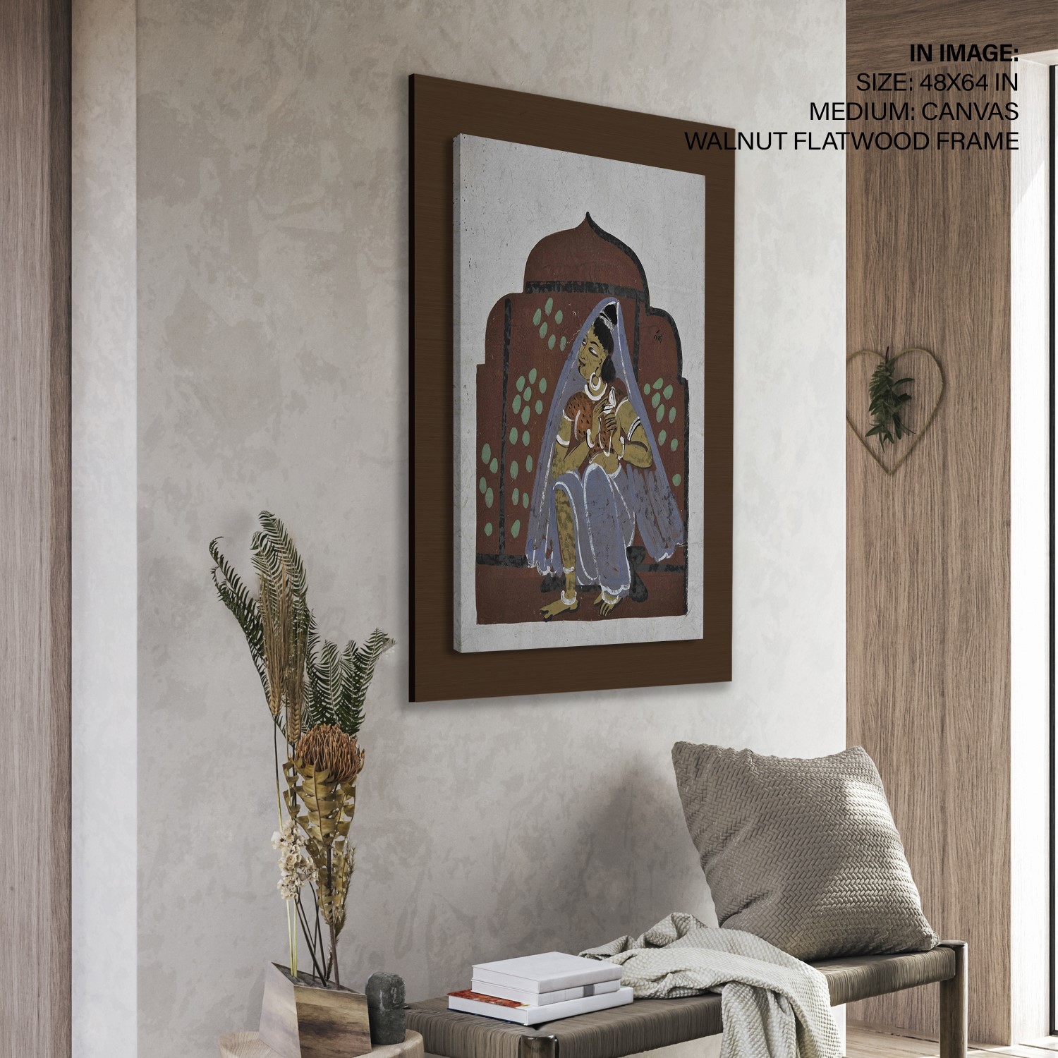 Manjira player by Nandalal Bose (1937) - BestOfBharat