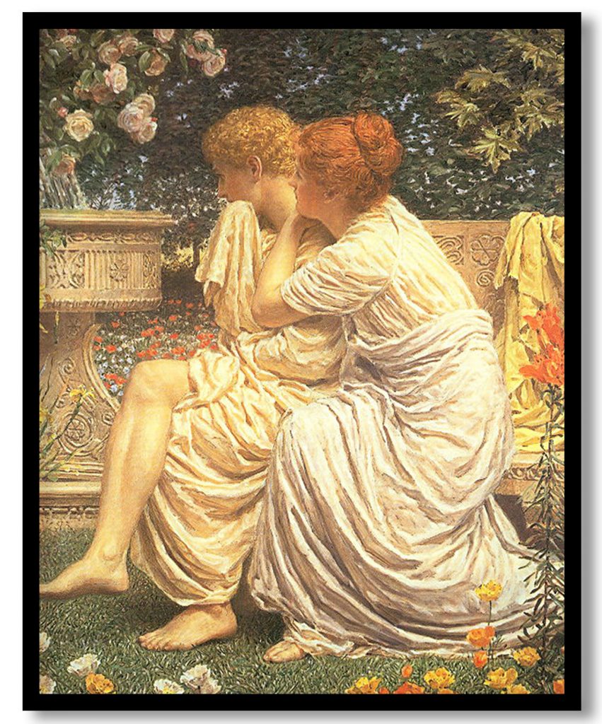 An Idyll by Albert Joseph Moore (1893)
