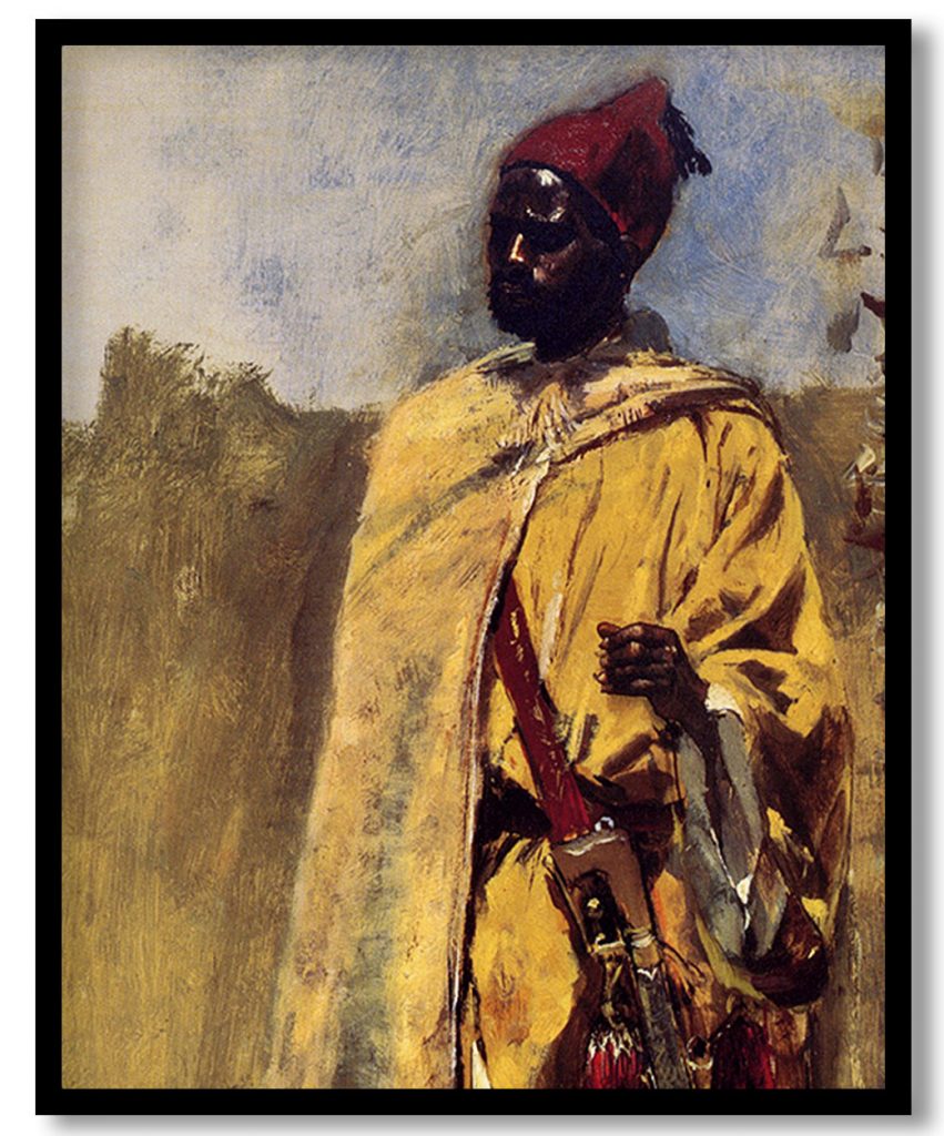Moorish Guard by Edwin Lord Weeks