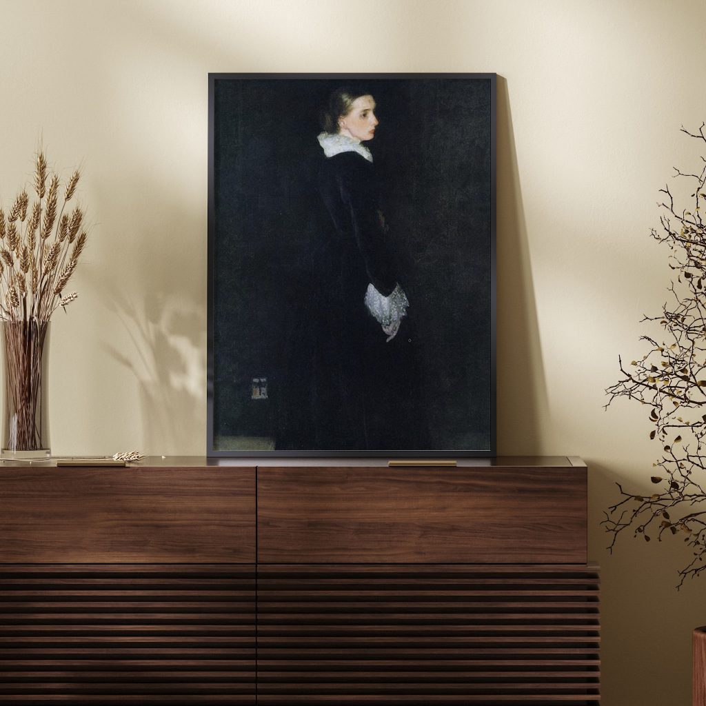 Arrangement in Black, No. 8_ Portrait of Mrs by James McNeill Whistler