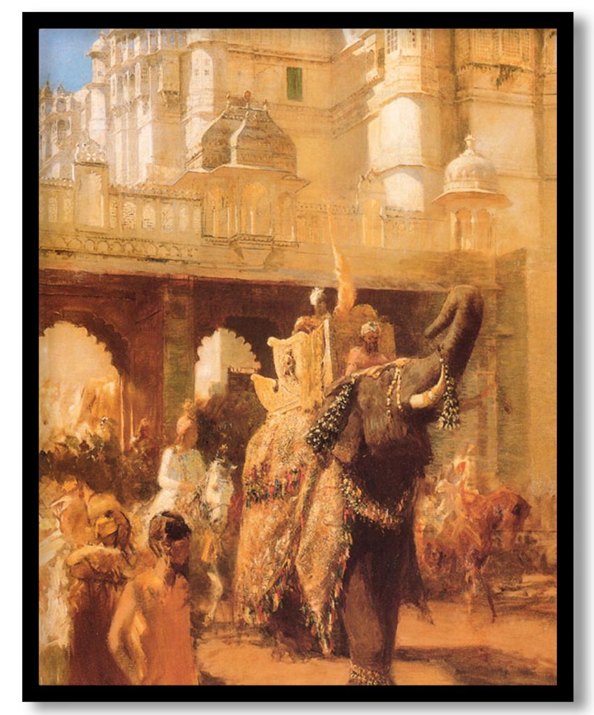 A Royal Procession by Edwin Lord Weeks (1895-1902)