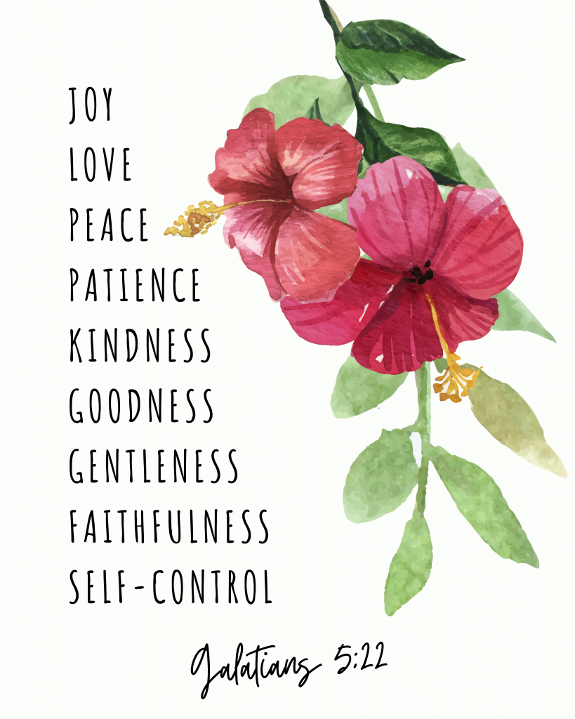 Fruits of the Spirit