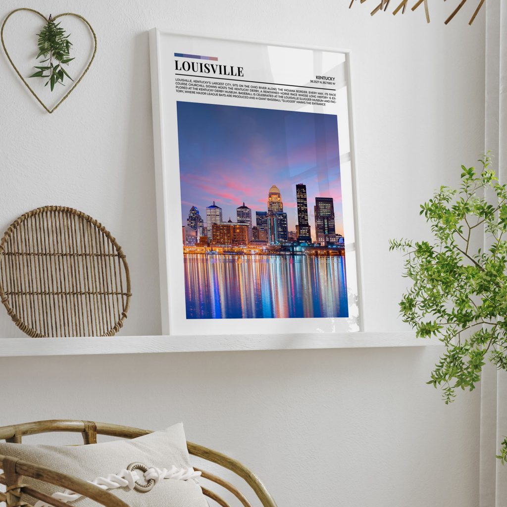 LOUISVILLE, KENTUCKY'S LARGEST CITY - City Description – Wall Art