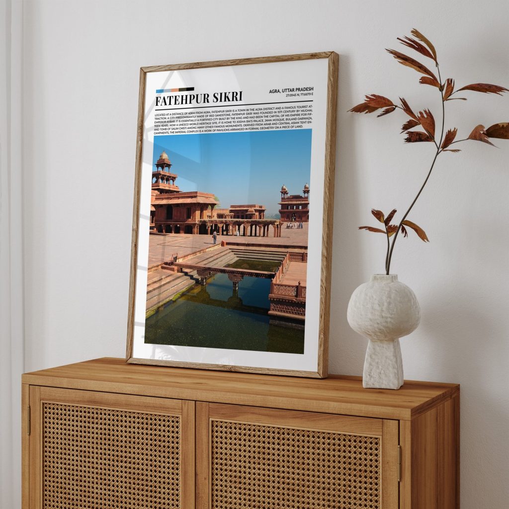 FATEHPUR SIKRI AGRA, UTTAR PRADESH - Heritage Site Fact – Wall Hanging