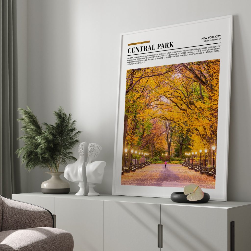CENTRAL PARK NEW YORK CITY - Central Park Information – Wall Art