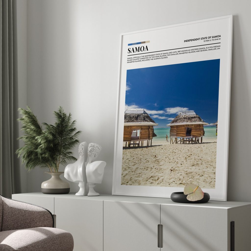 SAMOA INDEPENDENT STATE OF SAMOA - Travel Information – Wall Decor