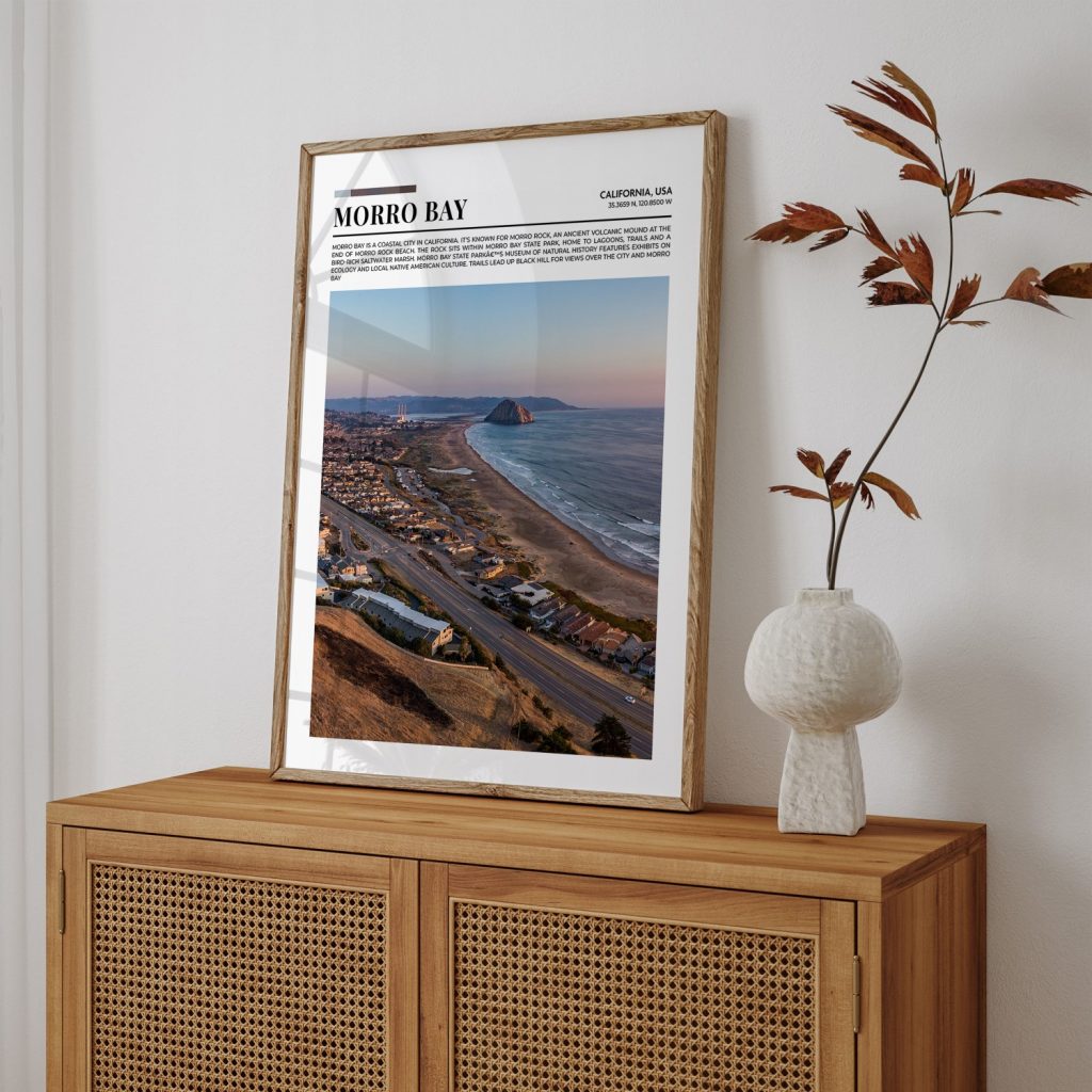 Nature Morro Bay Aerial – Wall Art
