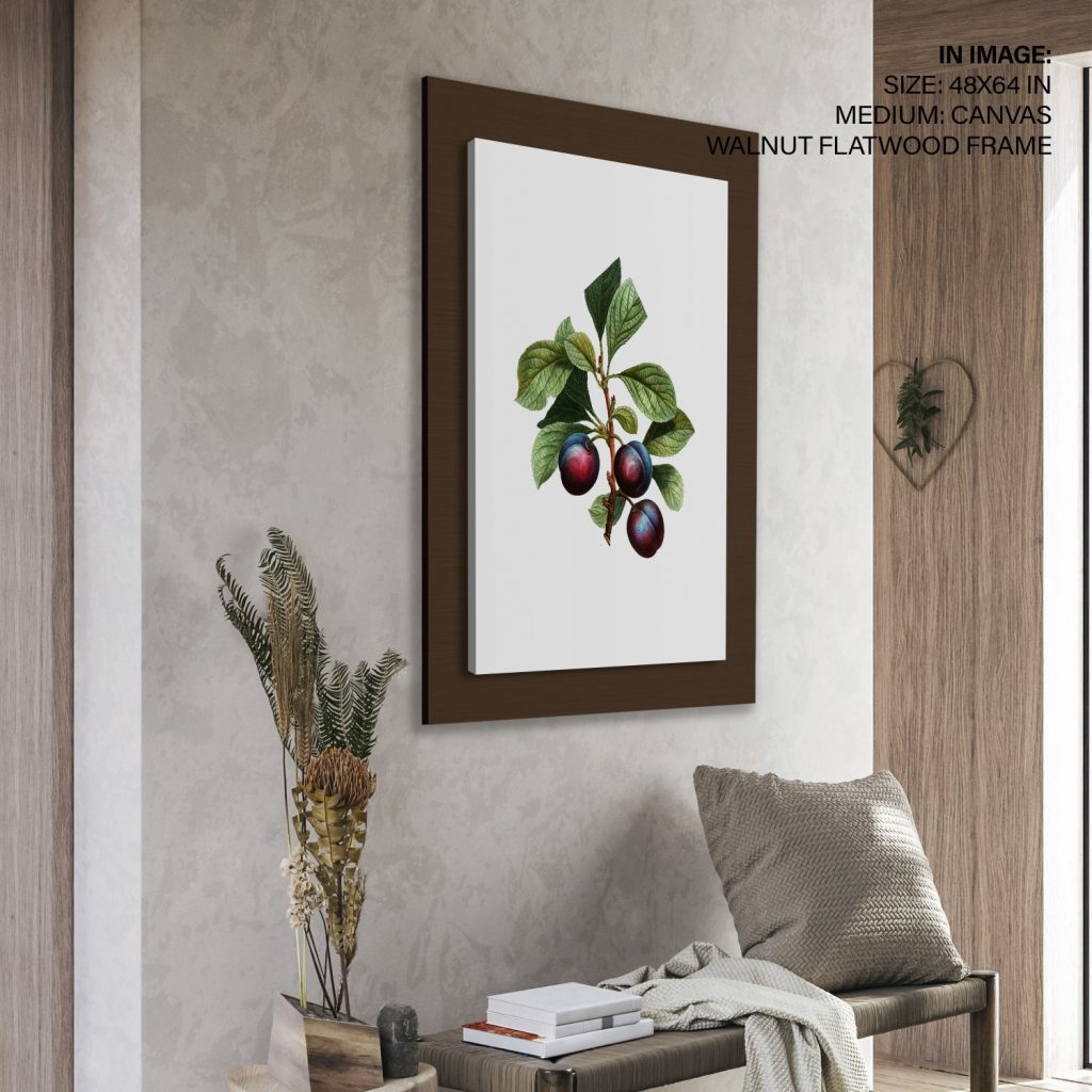 Botanical Plum Branch – Wall Art