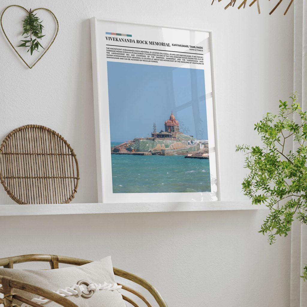 Surrealism Vivekananda Rock Memorial Kanyakumari – Home Decor