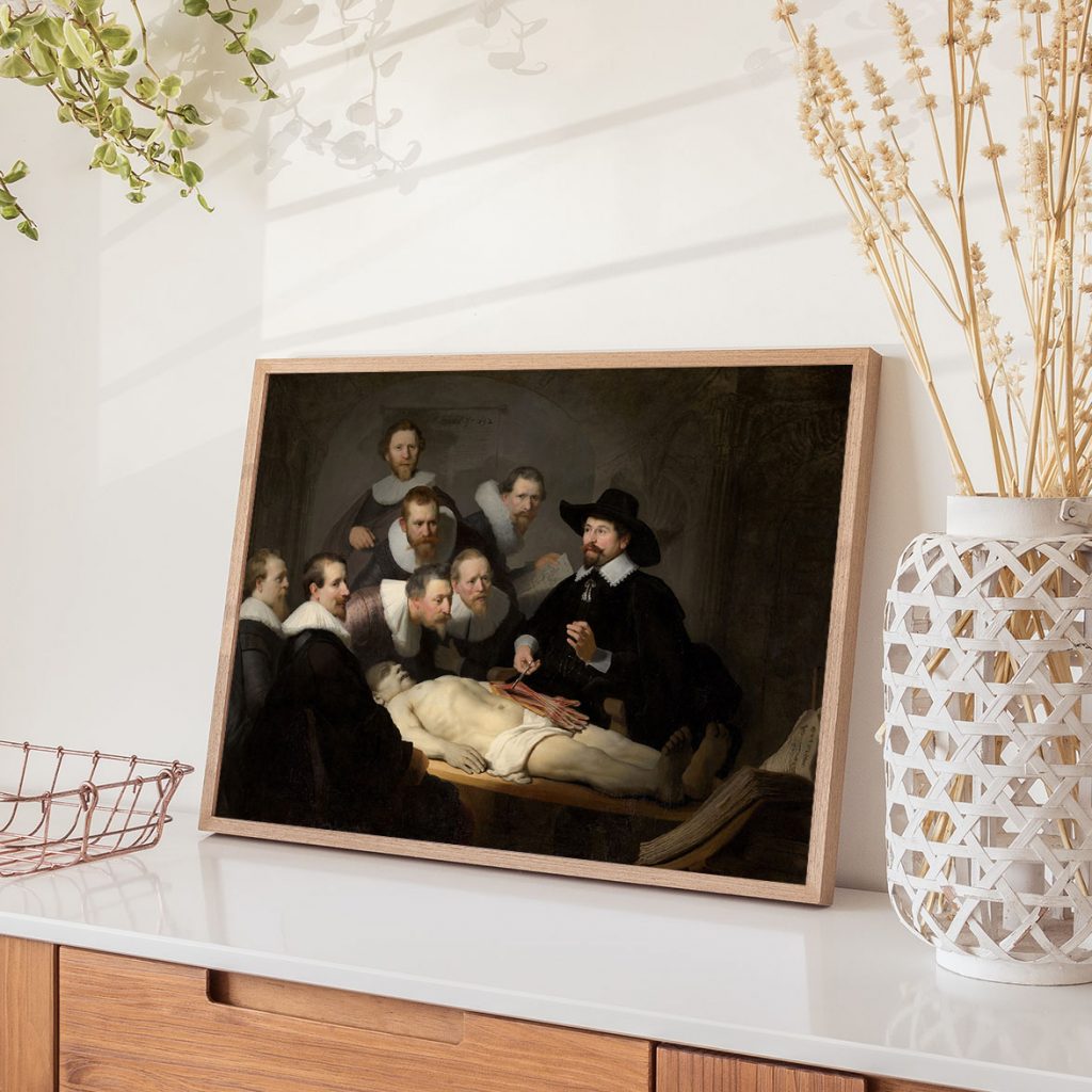 The Anatomy Lesson of Dr Nicolaes Tulp by Rembrandt