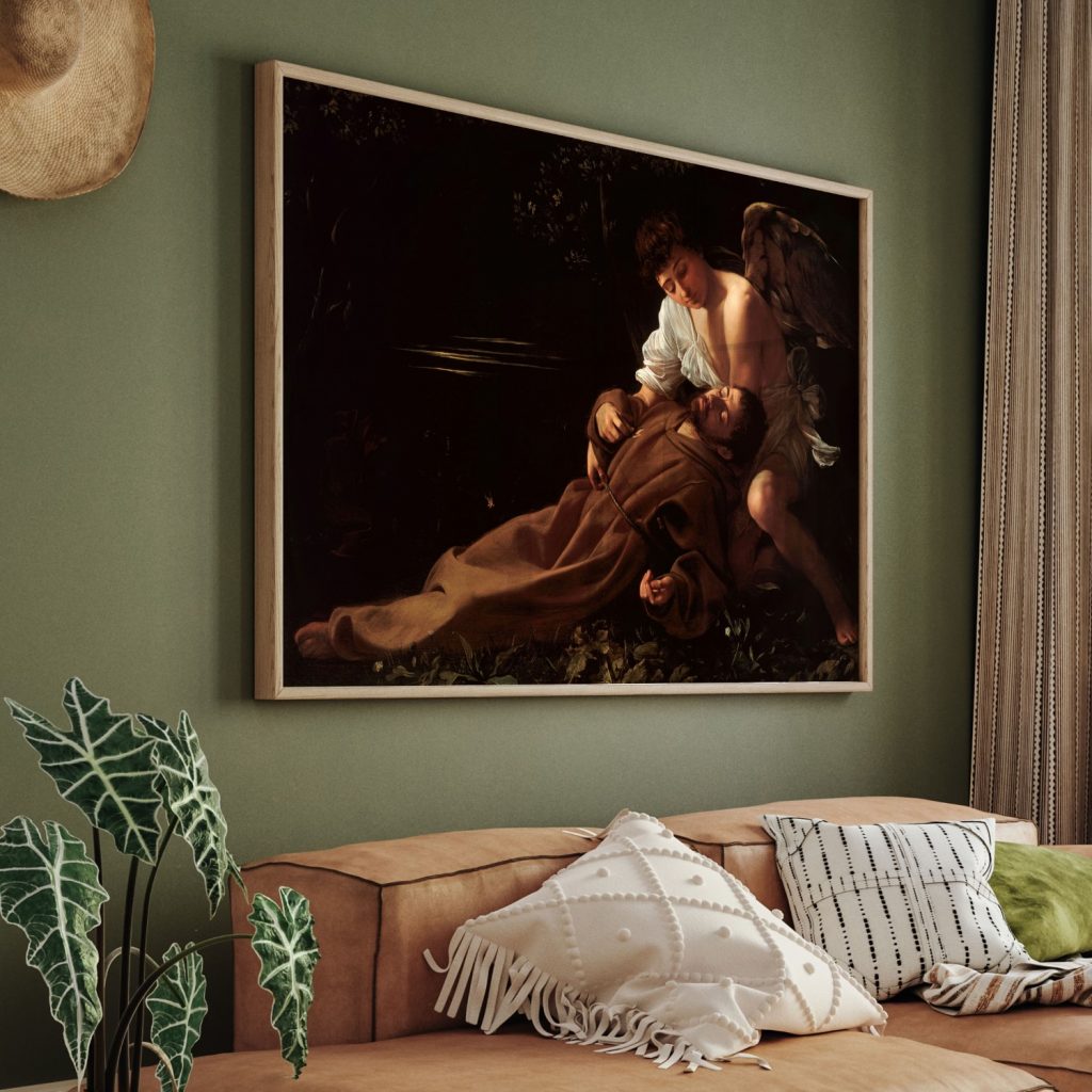 Saint Francis of Assisi in Ecstasy by Caravaggio