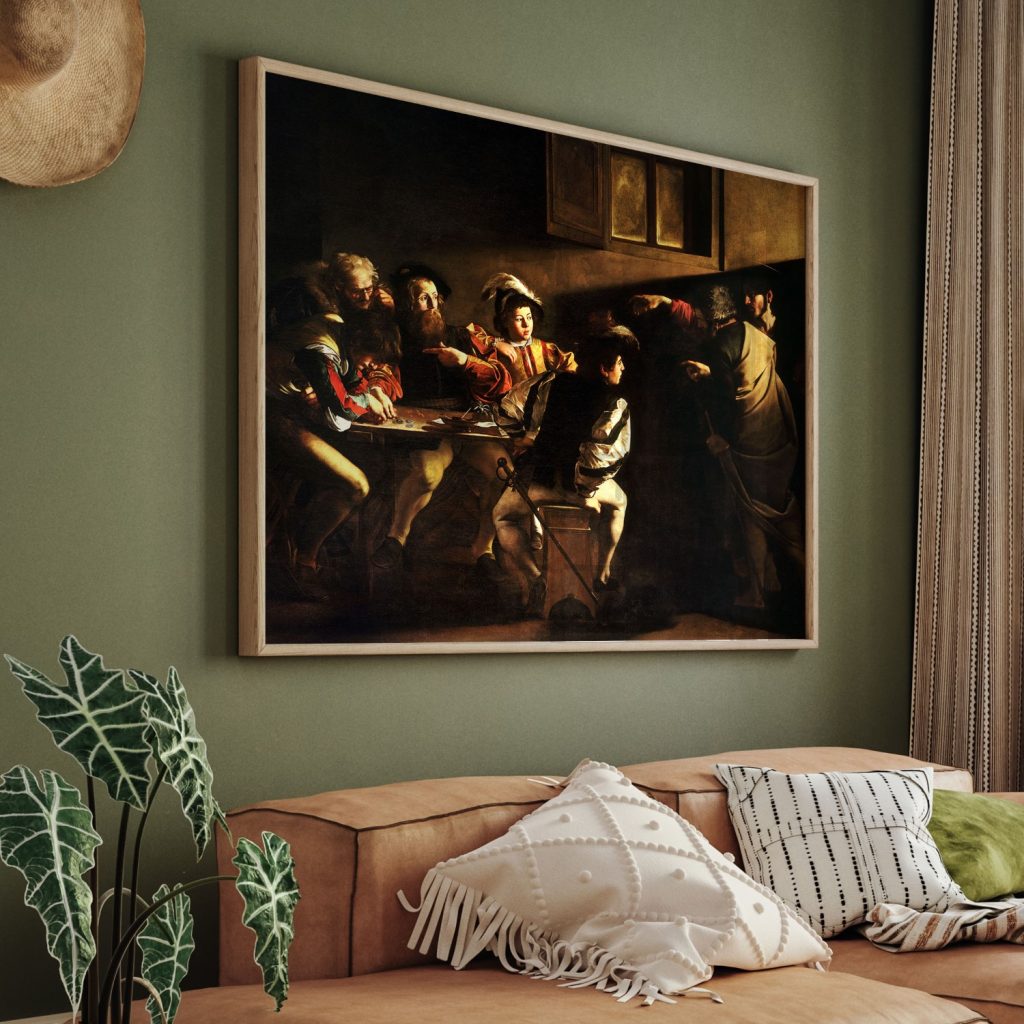 The Calling of Saint Matthew by Caravaggio