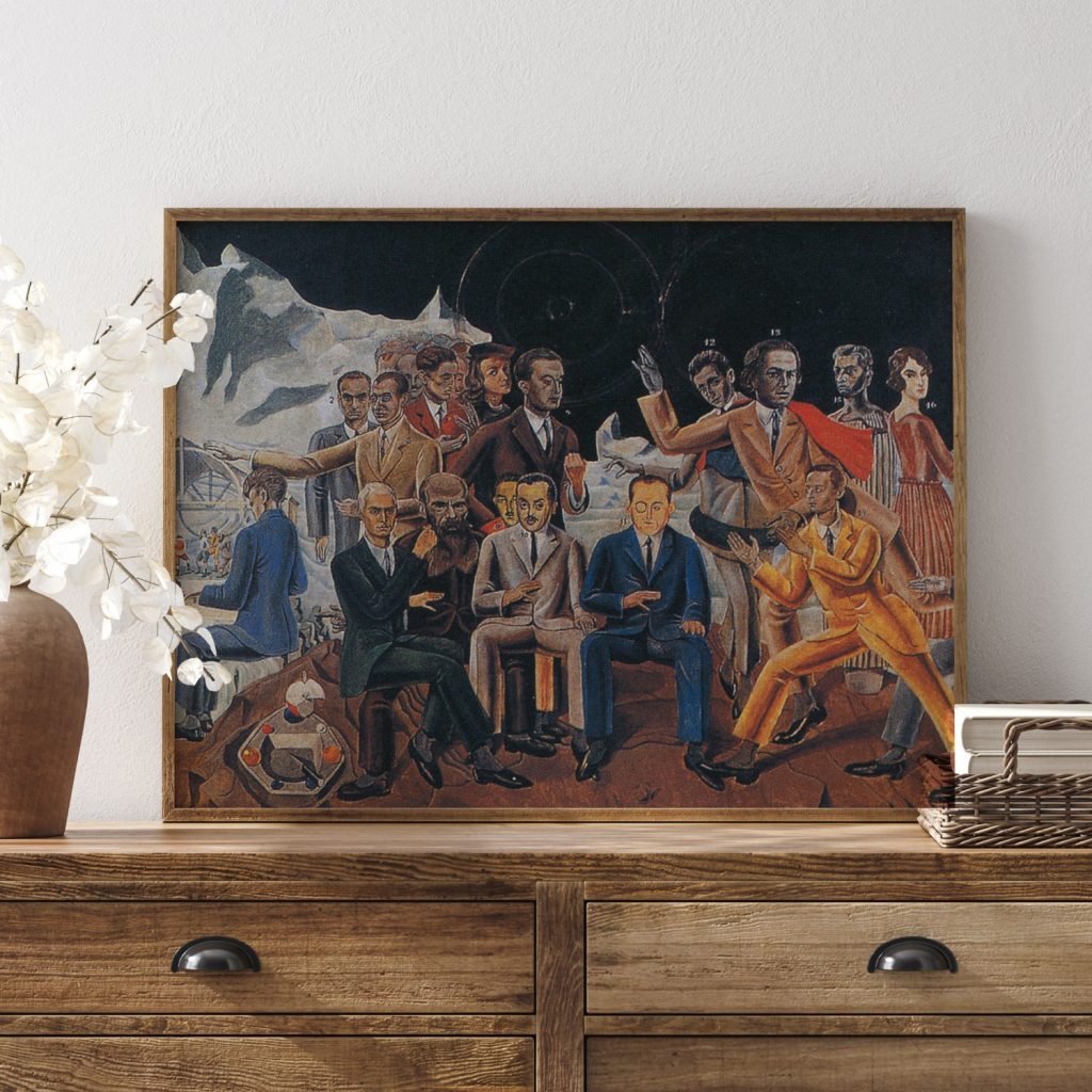 A friends reunion by Max Ernst (1922)