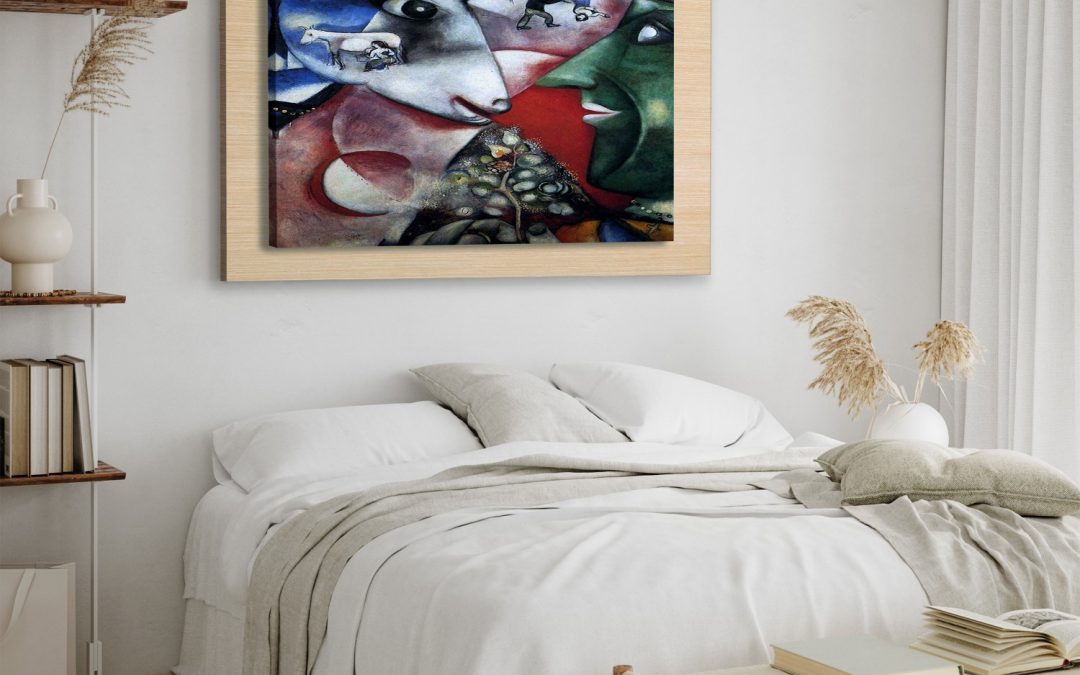 Framed Art | I and the village by Marc Chagall (1911) | 50+ Frame