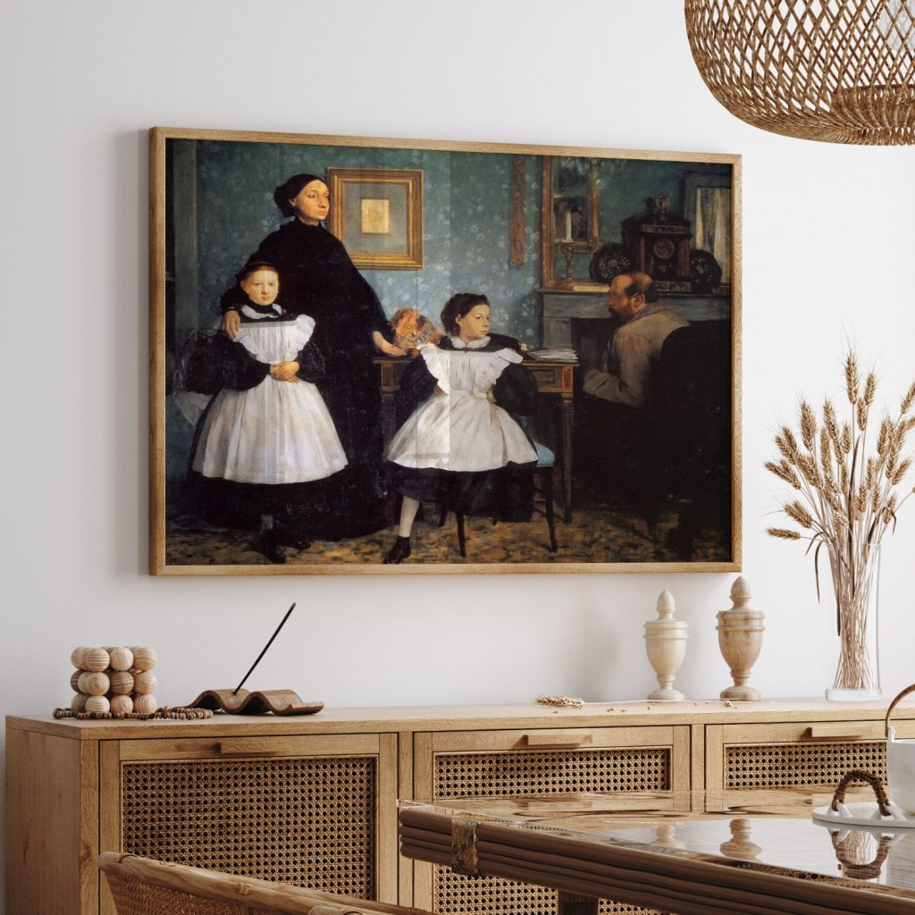 The bellelli family by Edgar Degas (1860 862)