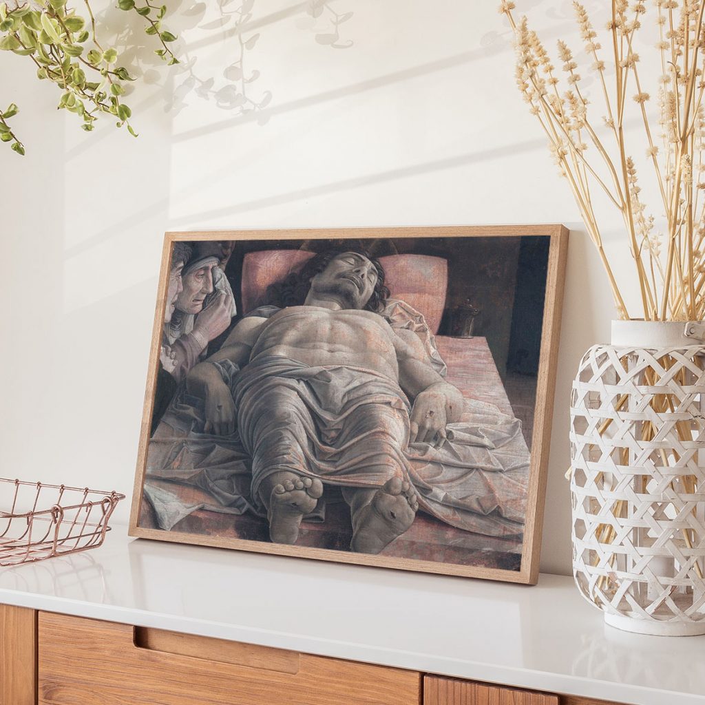 The dead christ by Andrea Mantegna (1475 478)
