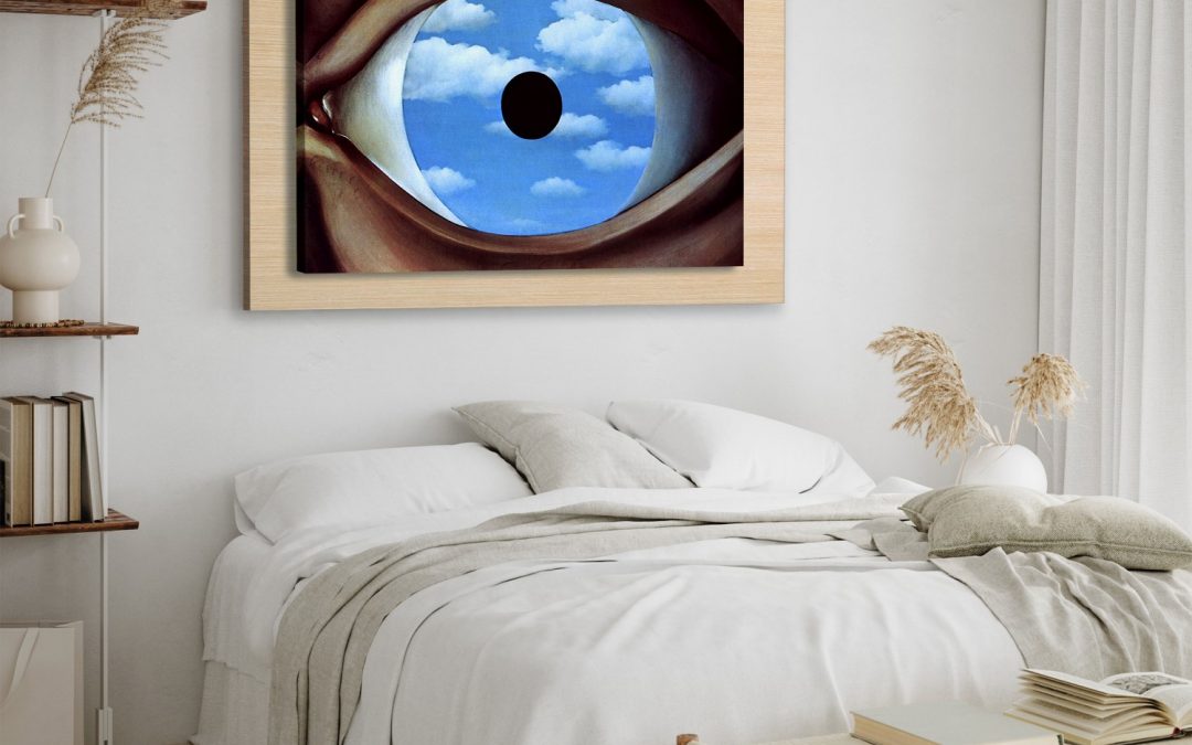 Wall Decor | The false mirror by Rene Magritte (1928) | Custom