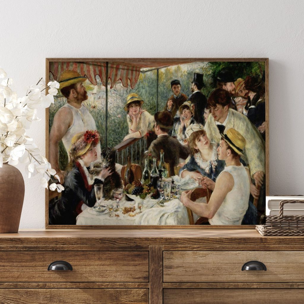 The luncheon of the boating party by Pierre Auguste Renoir (1824 827)