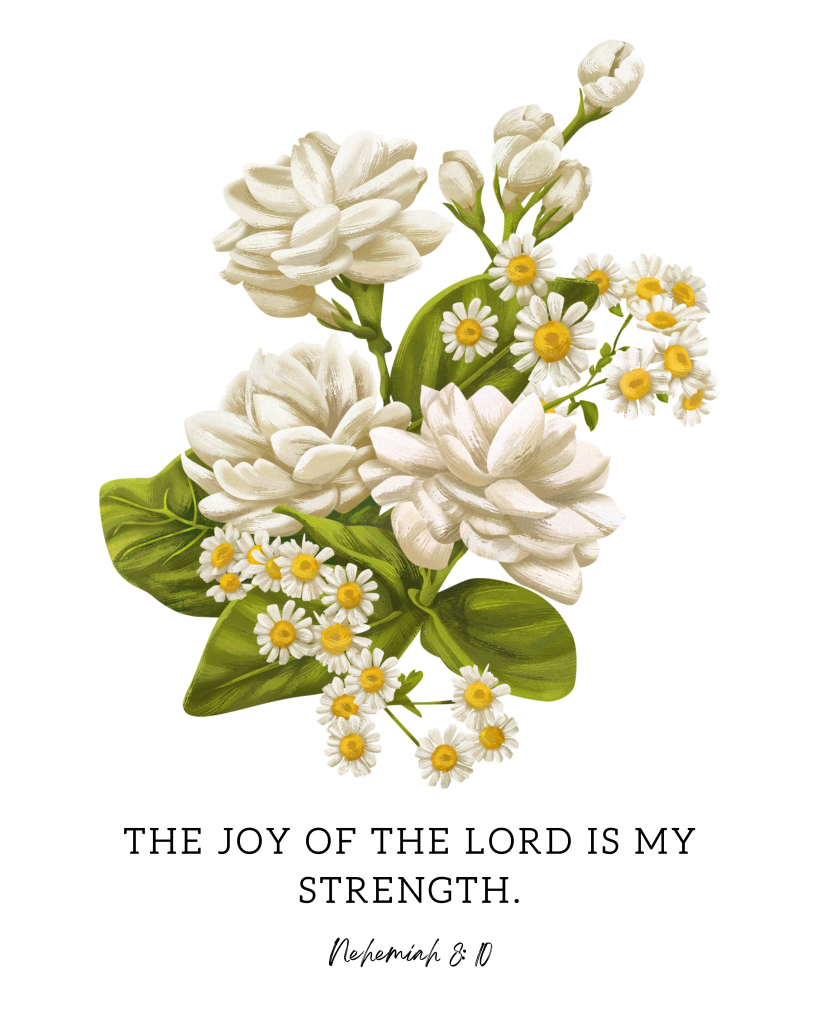 The Joy of the Lord Bible verse