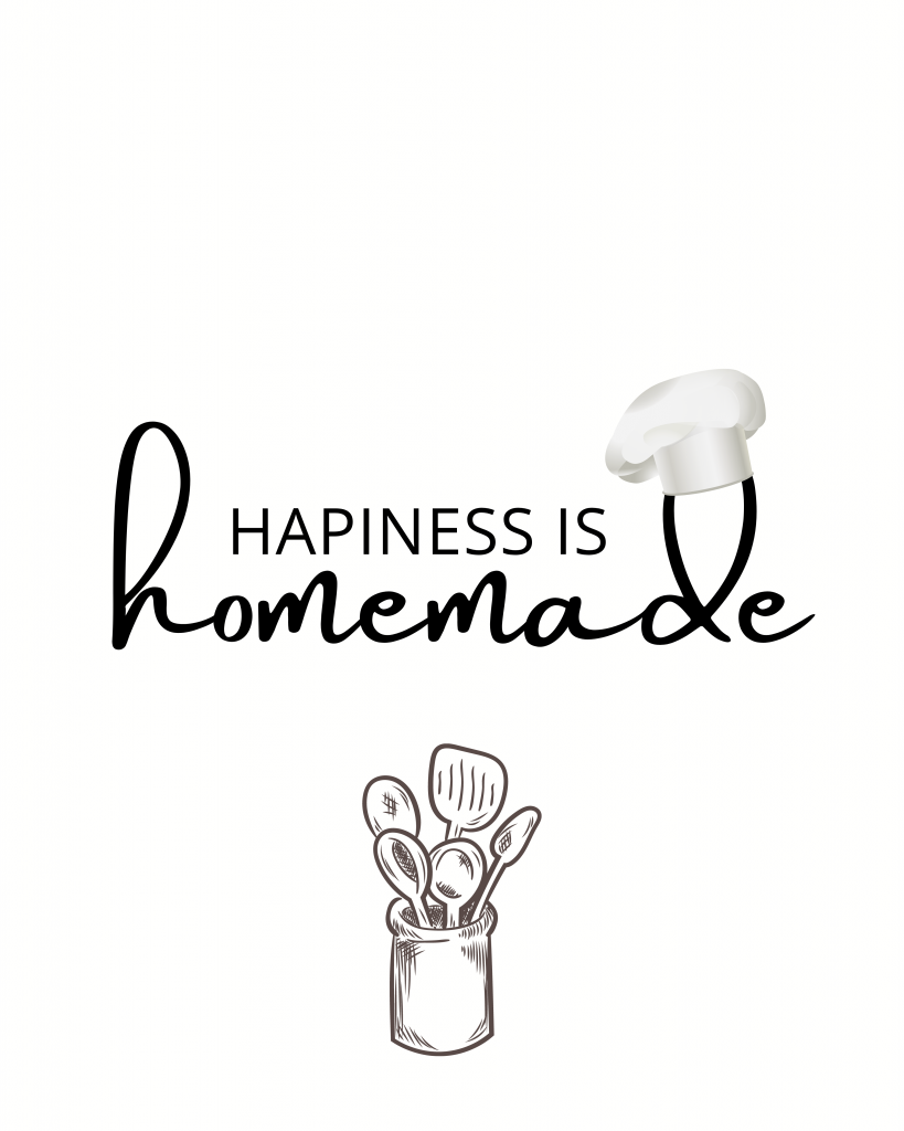 Happiness is homemade