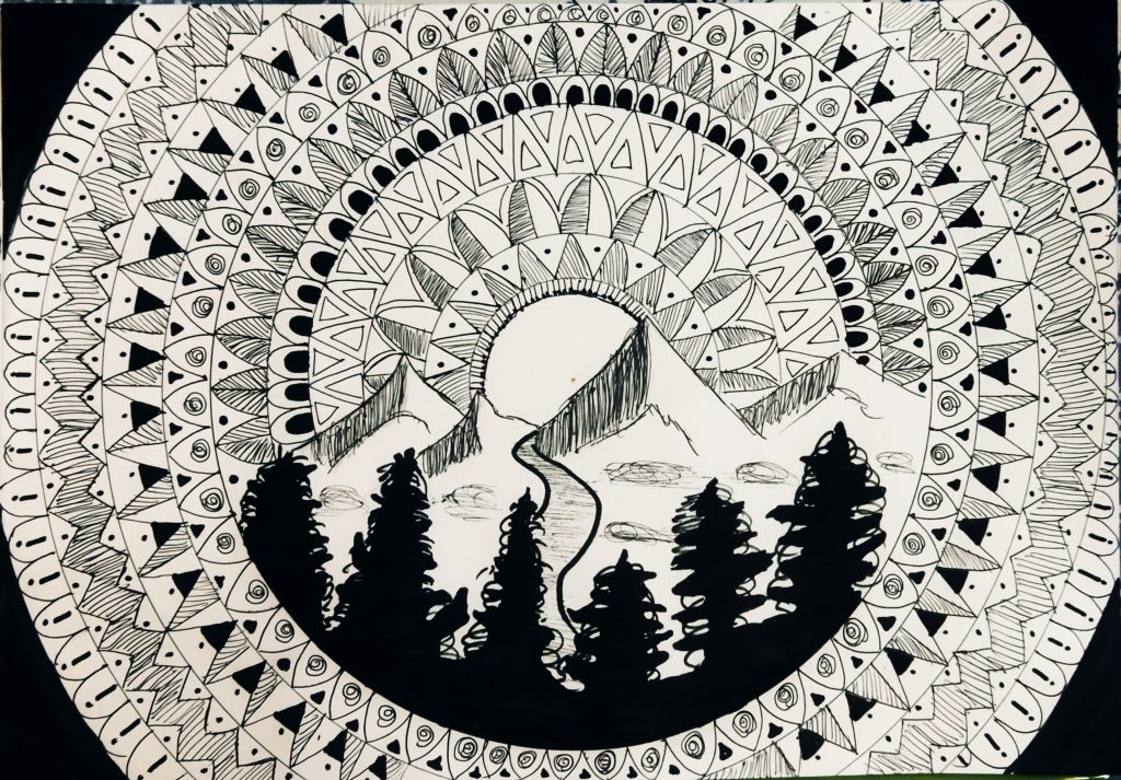 Mountain mandala