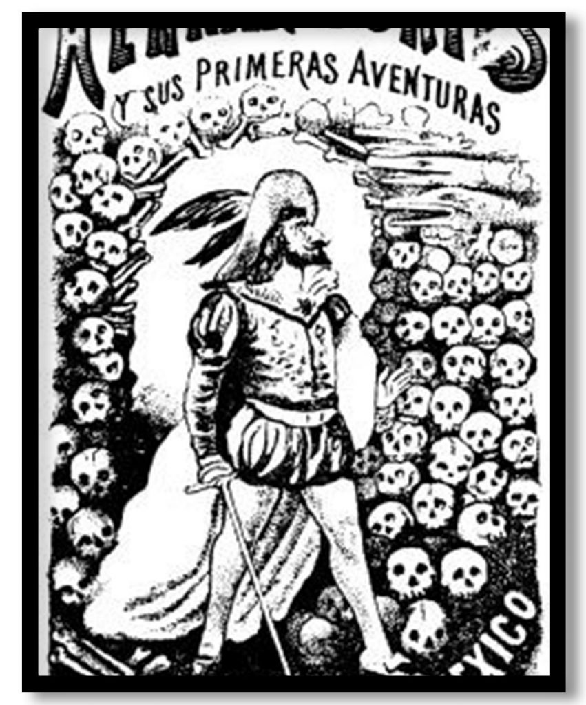 Cortés by Jose Guadalupe Posada (Date Unknown)