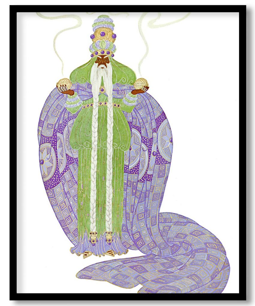 Costume Design by Erte (Date Unknown) #1215