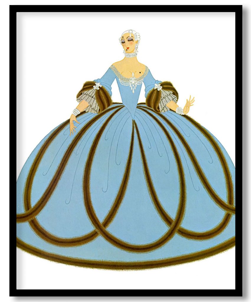 Costume Design by Erte (Date Unknown) #1220