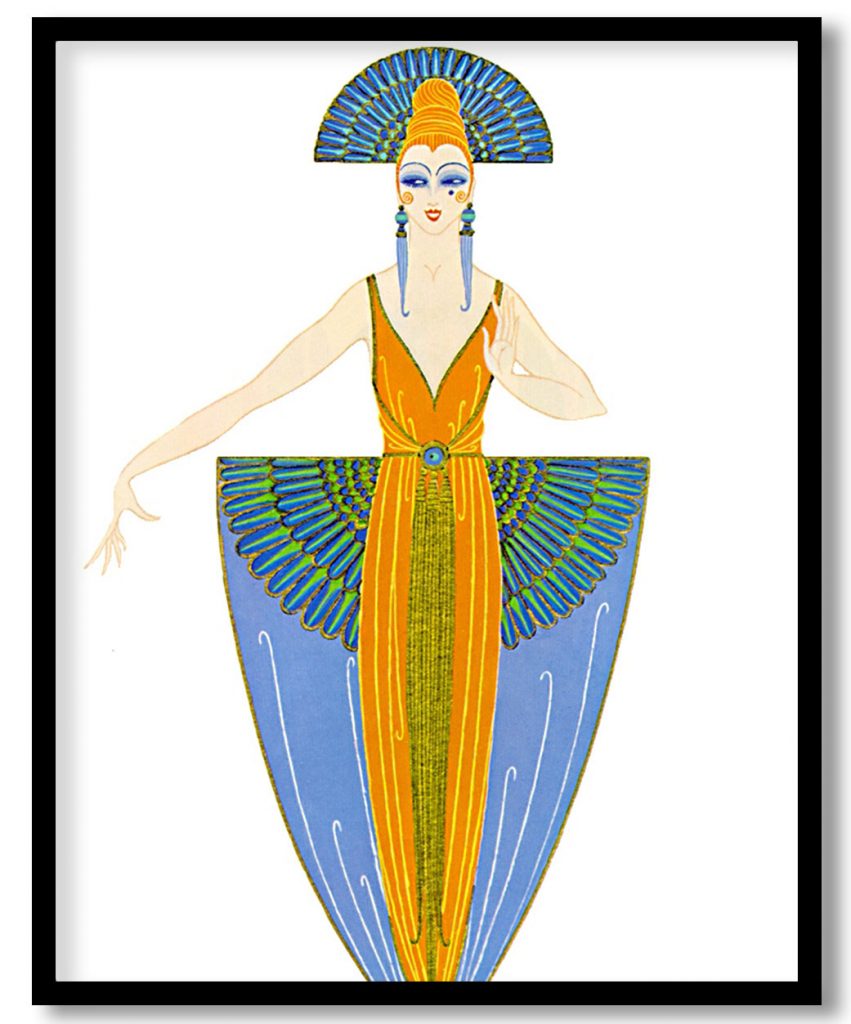 Costume Design by Erte (Date Unknown) #1230