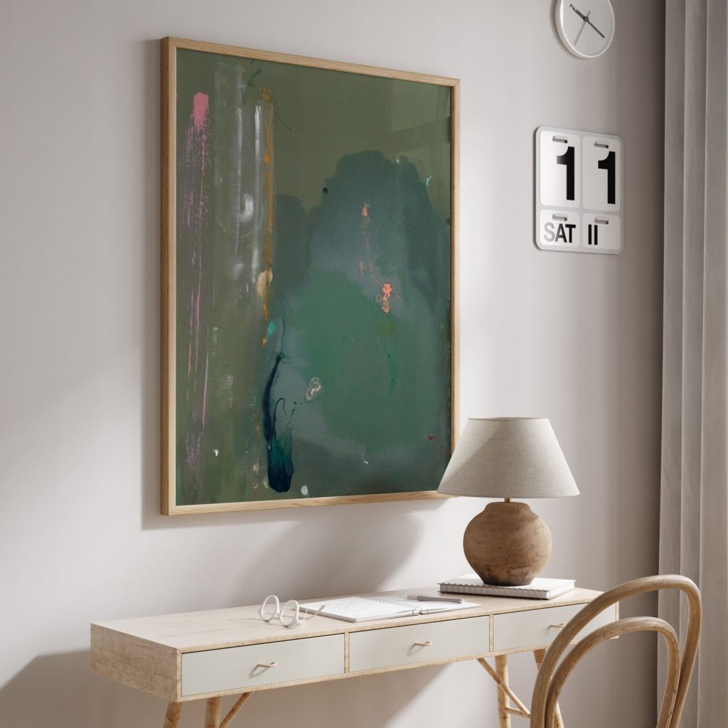 Côte d'Argent by Helen Frankenthaler (1980)