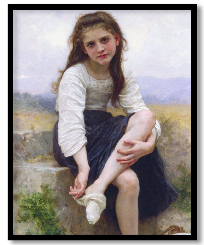 Before The Bath by William Adolphe Bouguereau (1900)