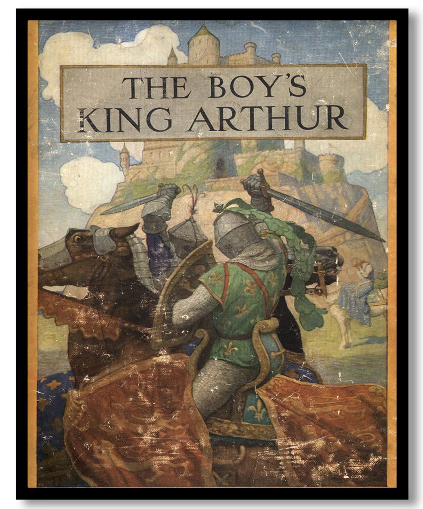 Cover of The Boy's King Arthur by N.C. Wyeth (1922)