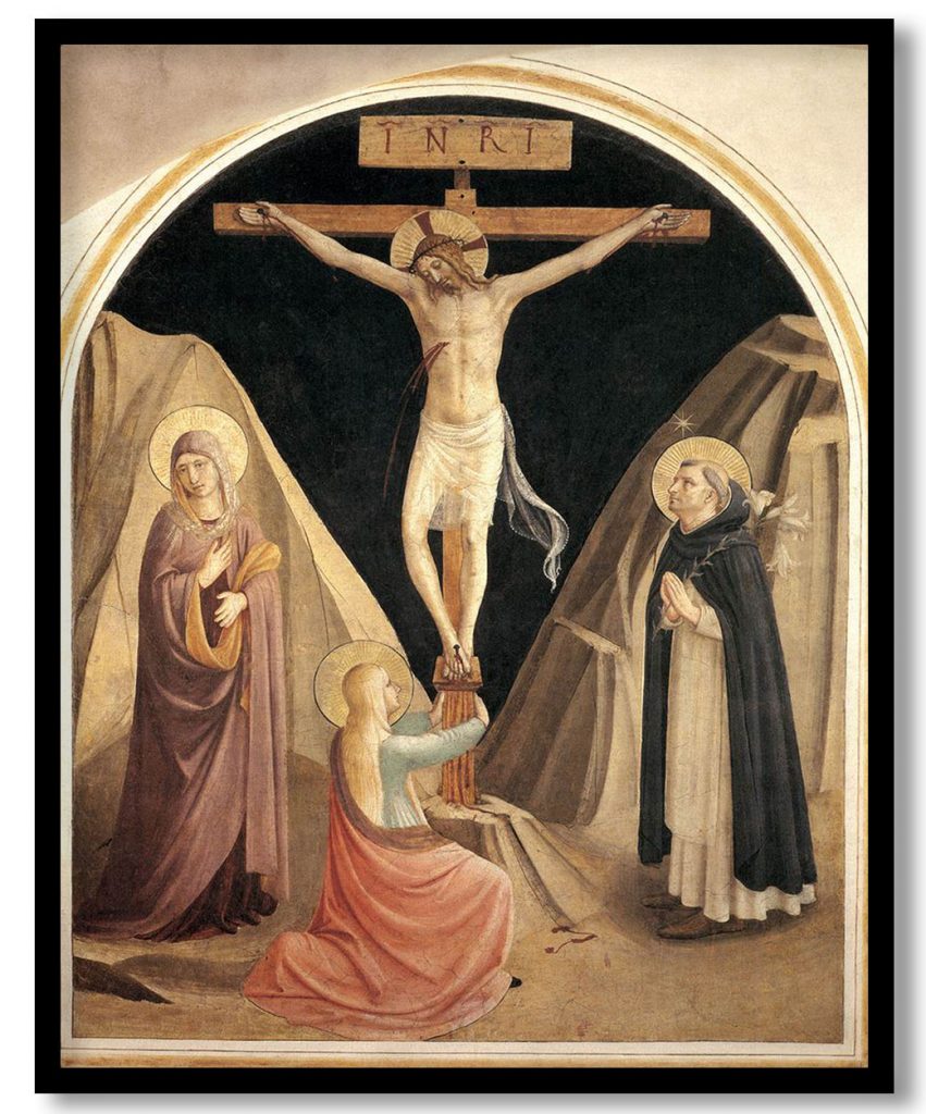 Crucifixion with the Virgin, Mary Magdalene by Anthony van Dyck (Date Unknown)