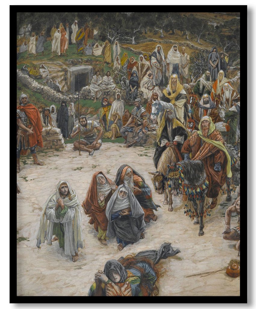 Crucifixion, seen from the Cross by James Tissot (1890)