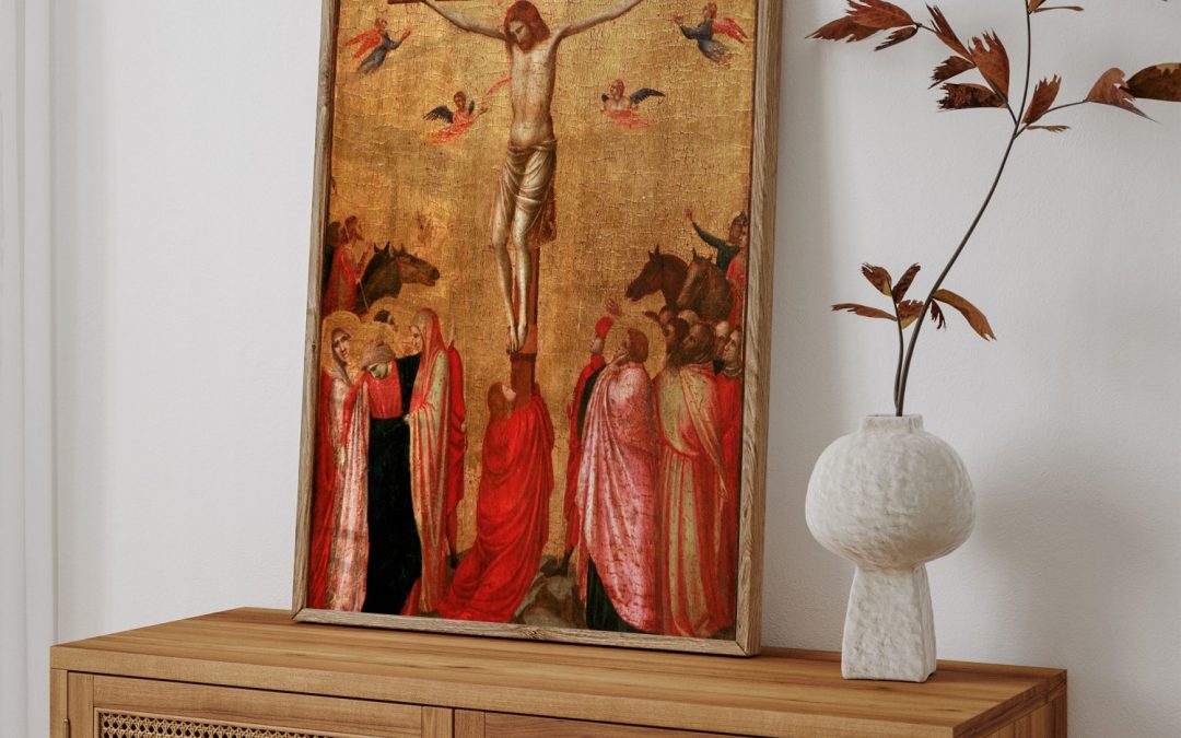 Framed Art | Crucifixion by Giotto (1320 1325) | 50+ Frame Styles
