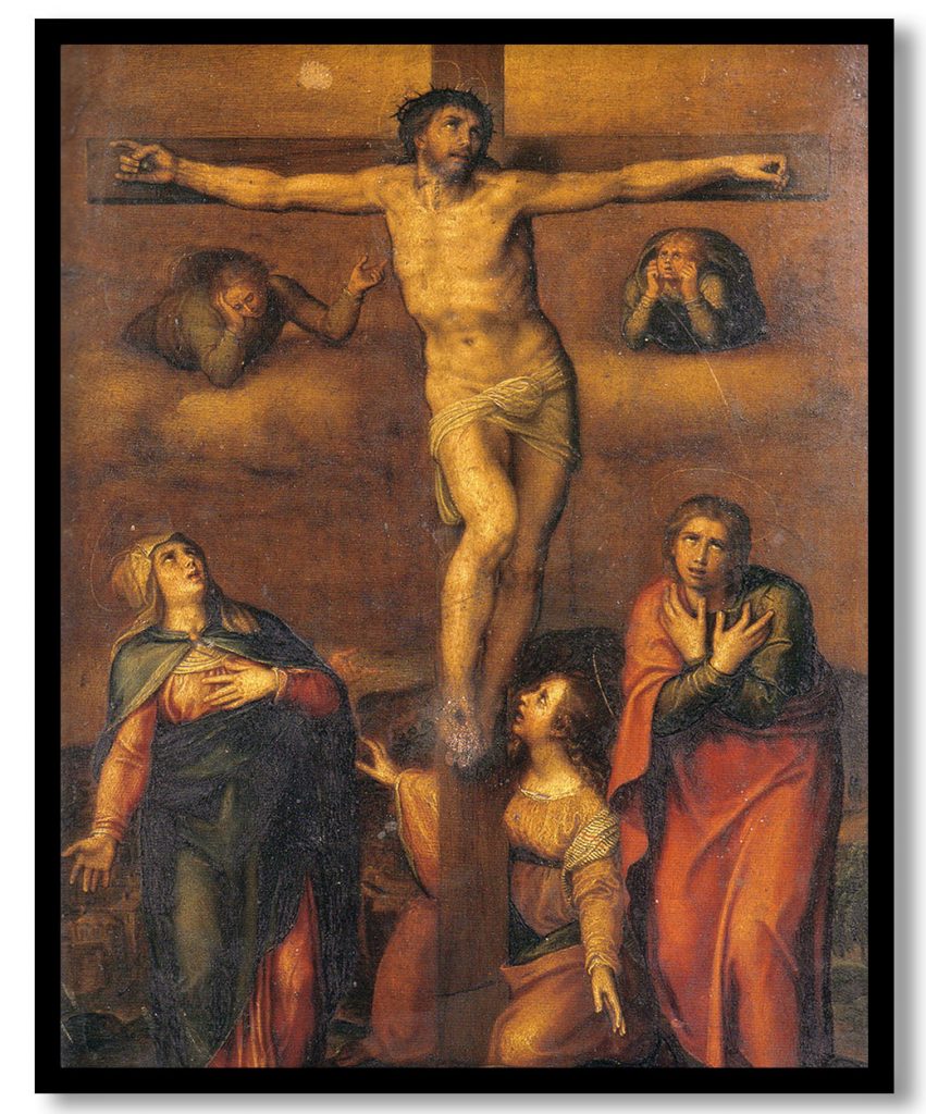 Crucifixion by Michelangelo (1540)