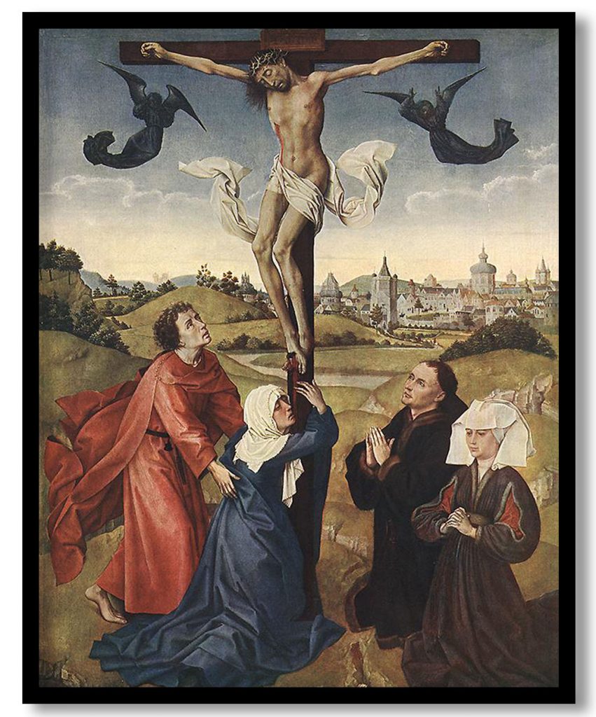 Crucifixion by Rogier van der Weyden (1440-1445)