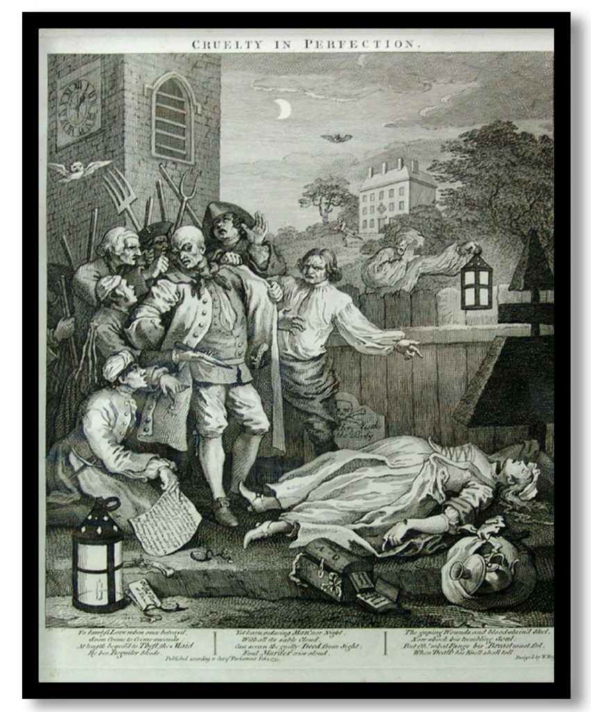 Cruelty in perfection by William Hogarth (1751)