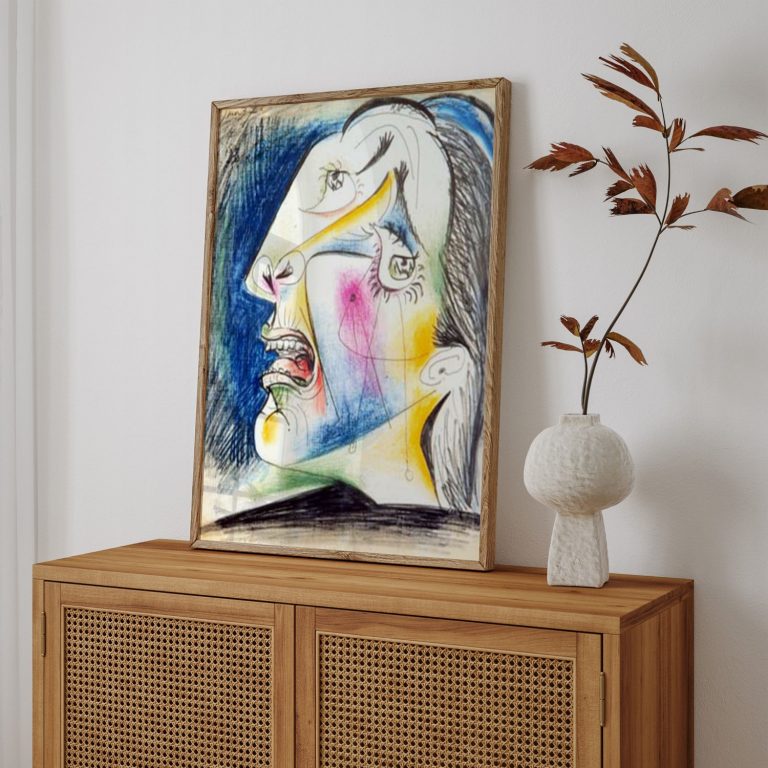 Wall Decor | Crying woman by Pablo Picasso (1937) | Custom Size & Frame ...