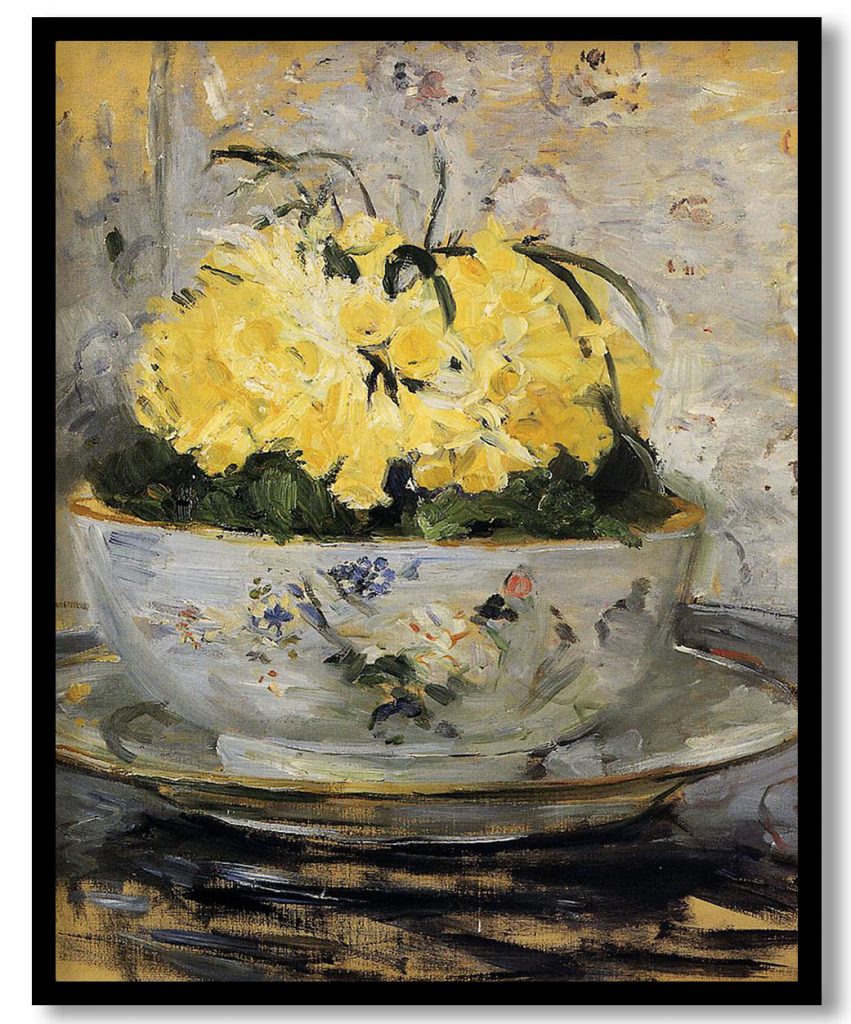 Daffodils by Berthe Morisot (1885)