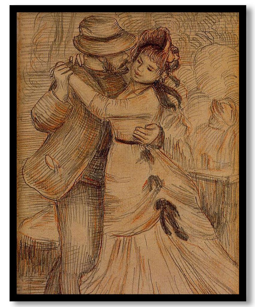 Dance in the Country by Pierre Auguste Renoir (1883)