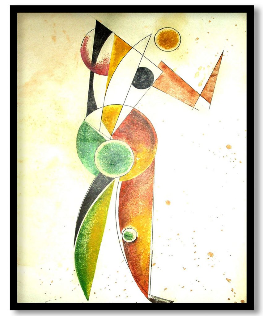 Dancer of the East by Alexander Rodchenko (Date Unknown)