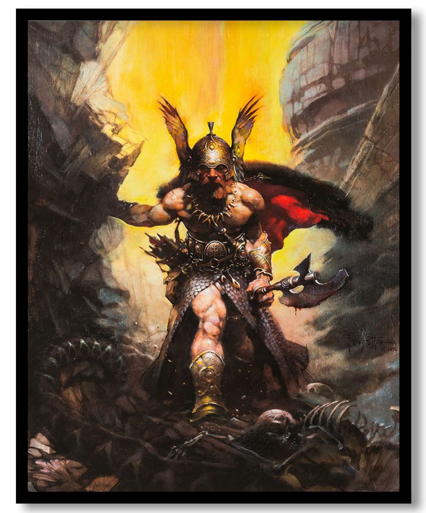 Dark Kingdom by Frank Frazetta (Date Unknown)