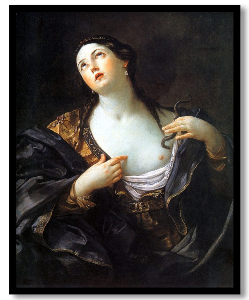 Death of Cleopatra by Guido Reni (1639)