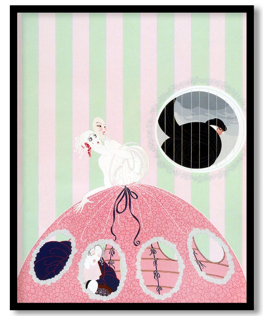 Deception by Erte (Date Unknown)