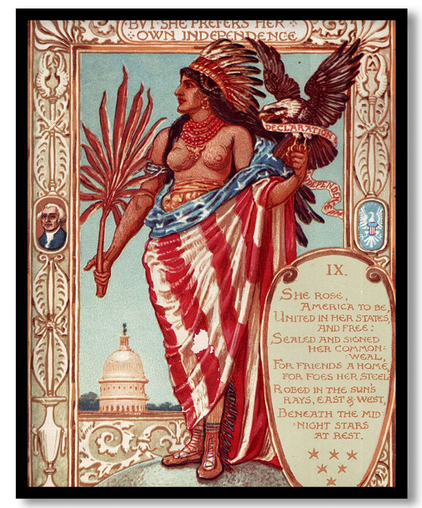 Declaration of Independence by Walter Crane (1893)