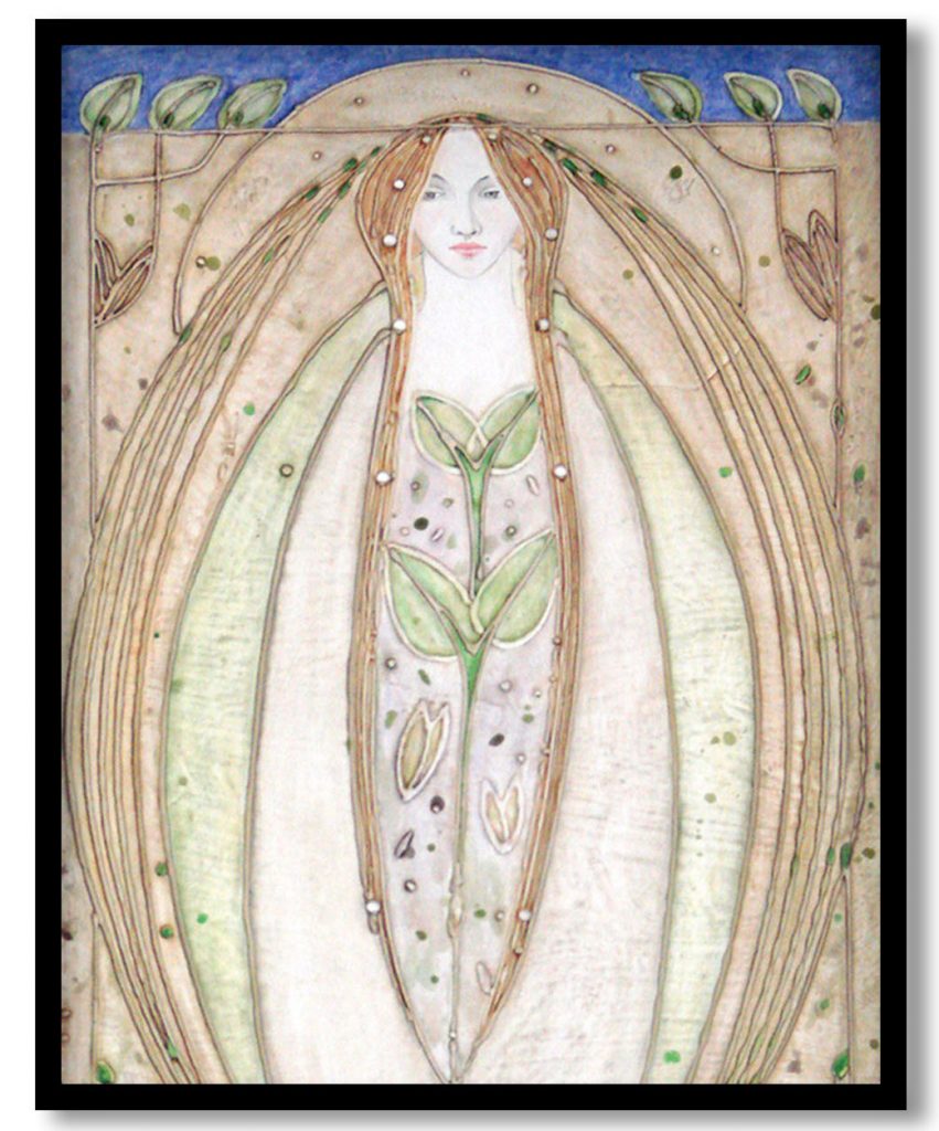 Decor de la salle a manger (House for an art lover, Glasgow) by Charles Rennie Mackintosh (1901)